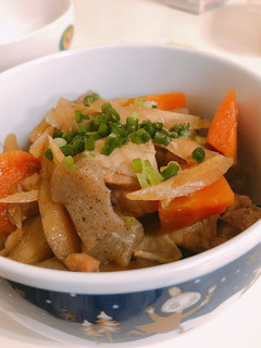 鶏ごぼう煮-レシピのメイン写真
