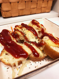 アメリカンドッグのマヨチー焼き☆*°-レシピのメイン写真
