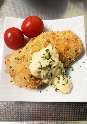 超簡単！！サーモンのパン粉焼き-レシピのメイン写真