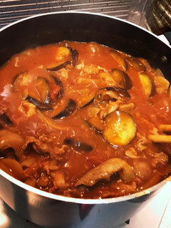 ナスのトマトカレー-レシピのメイン写真