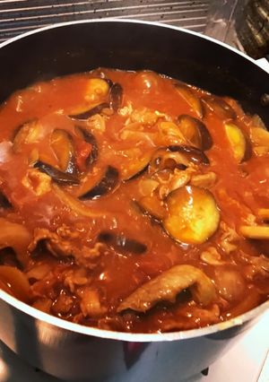 ナスのトマトカレー-レシピのメイン写真