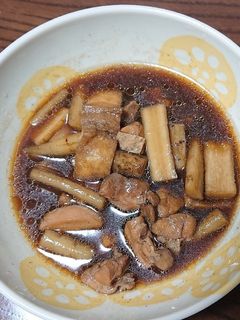 鶏ゴボウ煮込み-レシピのメイン写真