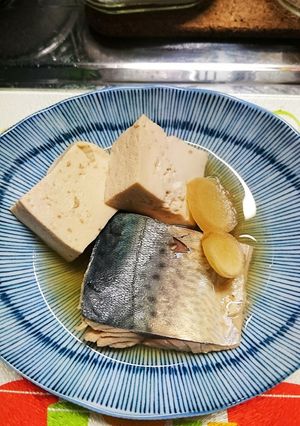 サバ醤油煮に豆腐も入れてq(^-^q)-レシピのメイン写真