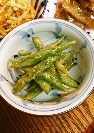ピーナッツクリーム味噌和え-レシピのメイン写真