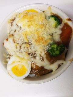 簡単!残りカレーでリメイクドリア!-レシピのメイン写真
