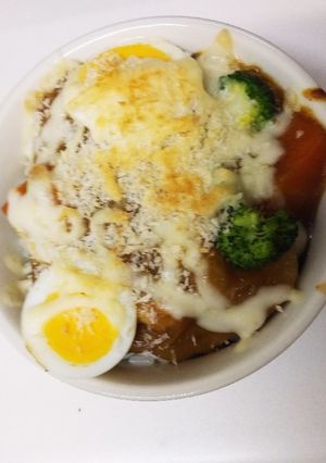 簡単！残りカレーでリメイクドリア！-レシピのメイン写真