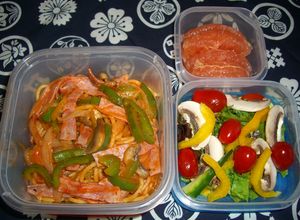 麺が固まってくっつかない☆パスタ弁当-レシピのメイン写真