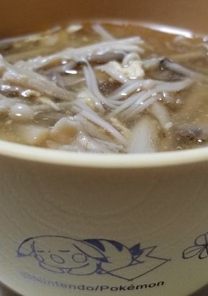たっぷりきのこの和風スープ-レシピのメイン写真