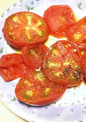 焼きトマト(残念なトマトにも)-レシピのメイン写真