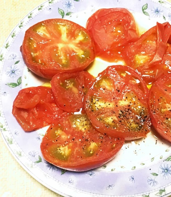 焼きトマト(残念なトマトにも)-レシピのメイン写真