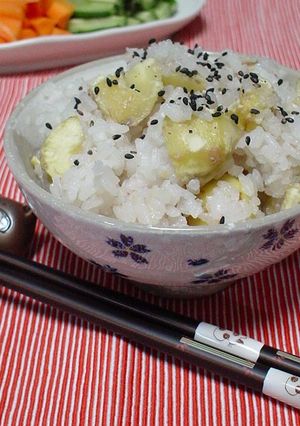 秋の味覚☆栗ごはん-レシピのメイン写真
