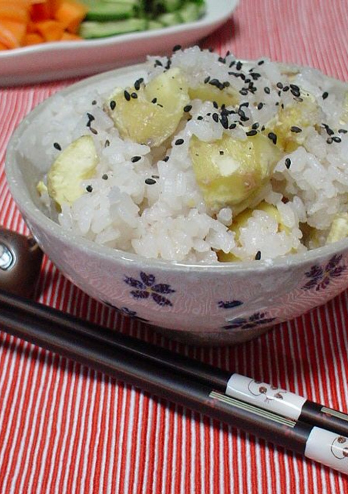秋の味覚☆栗ごはん-レシピのメイン写真
