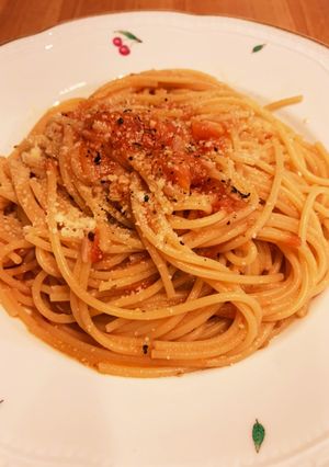 生トマトソースのパスタ-レシピのメイン写真
