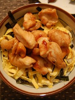 鶏の照り焼き丼-レシピのメイン写真