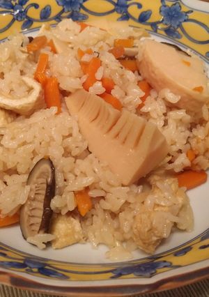簡単！炊き込みごはん-レシピのメイン写真