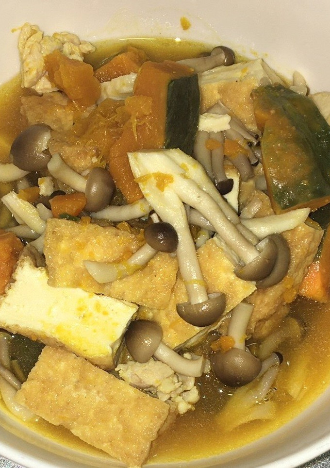 厚揚げと南瓜と鶏肉の煮物-レシピのメイン写真