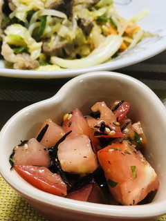 ひじきとトマトのマリネ-レシピのメイン写真