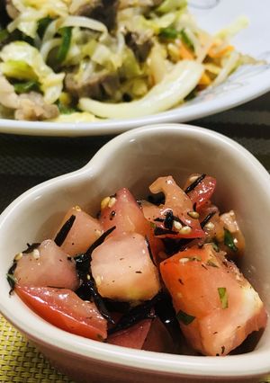 ひじきとトマトのマリネ-レシピのメイン写真