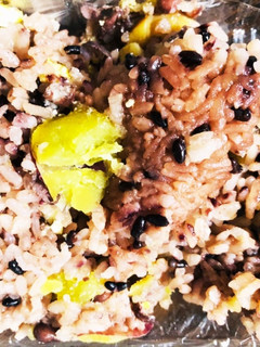 サツマイモと栗入り御赤飯-レシピのメイン写真