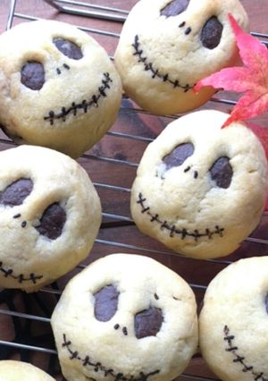 ハロウィン用メロンパン-レシピのメイン写真