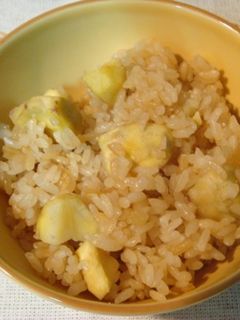 栗ごはん-レシピのメイン写真