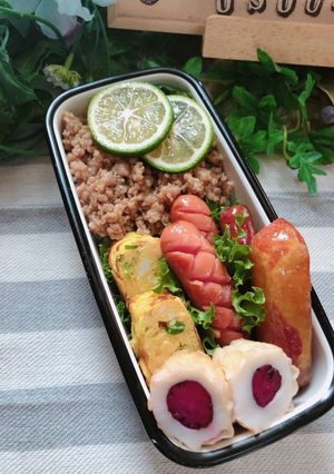 高校1年女子お弁当♡2020.09.27-レシピのメイン写真