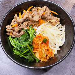 焼肉のタレdeビビンバ丼*°-レシピのメイン写真
