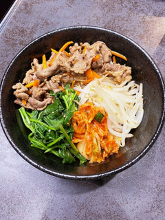 焼肉のタレdeビビンバ丼*°-レシピのメイン写真