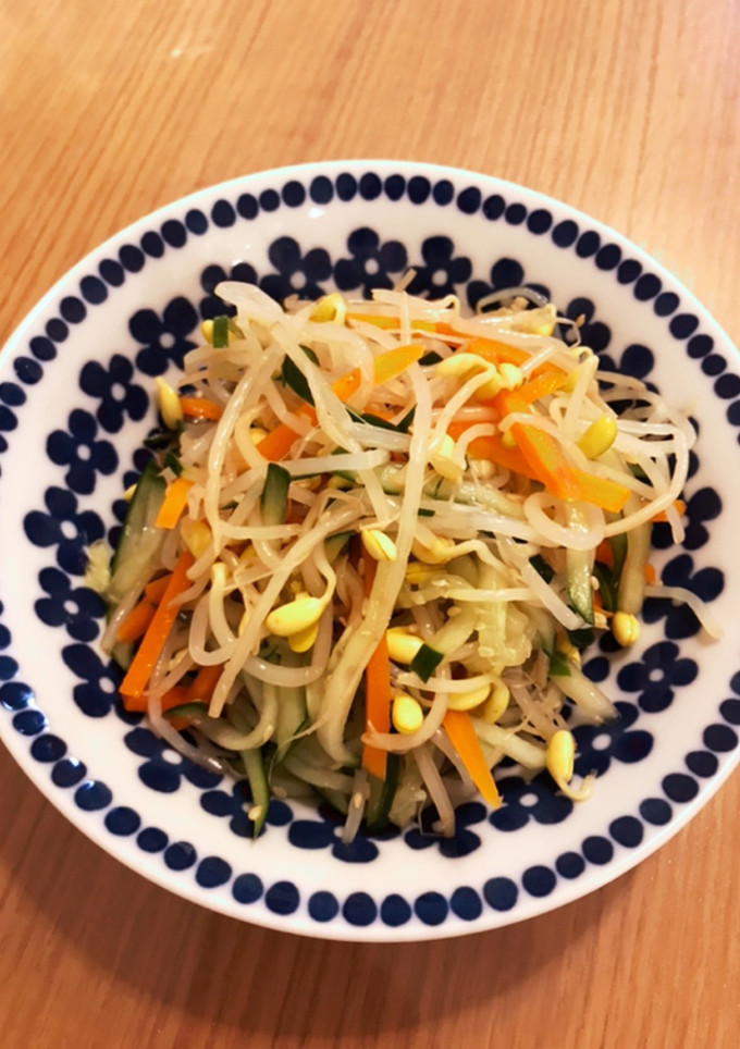 簡単豆もやしの和え物-レシピのメイン写真