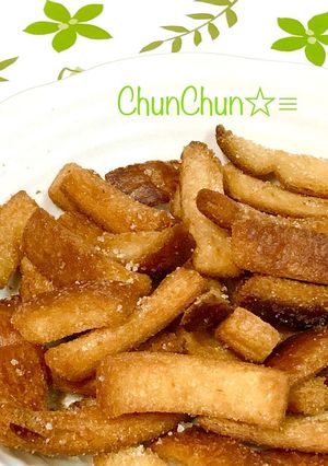 簡単☆ 食べすぎちゃう ♡パンの耳ラスク-レシピのメイン写真