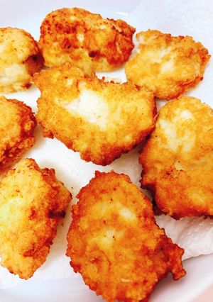 鶏ひき肉とお豆腐のナゲット-レシピのメイン写真