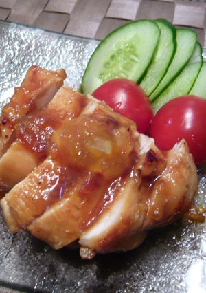 チキンのマーマレードソース焼き-レシピのメイン写真