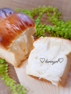 HBで♡はちみつ食パン♡-レシピのメイン写真