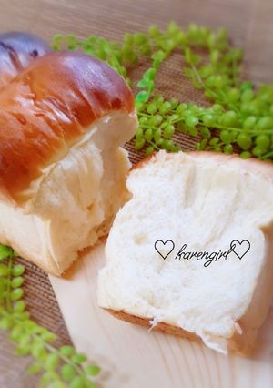 HBで♡はちみつ食パン♡-レシピのメイン写真