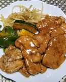 簡単！ボリューム◎豚ヘレ肉の吉野焼き