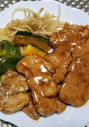 簡単！ボリューム◎豚ヘレ肉の吉野焼き-レシピのメイン写真