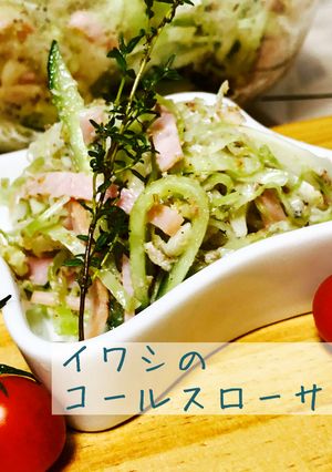 いわしのコールスローサラダ-レシピのメイン写真
