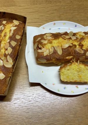 初めてでも簡単「オレンジパウンドケーキ」-レシピのメイン写真