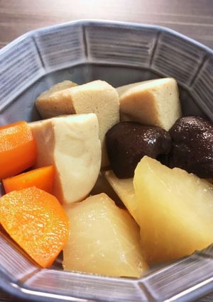 うまみじゅんわり高野豆腐の煮物-レシピのメイン写真