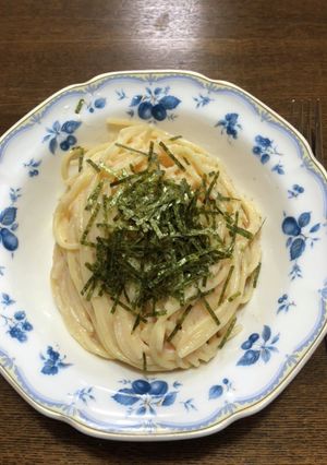 タラコパスタ-レシピのメイン写真