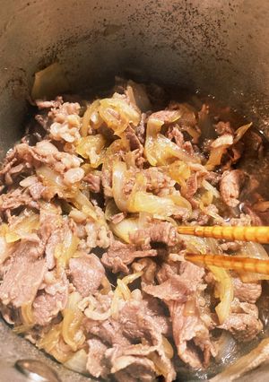牛丼-レシピのメイン写真
