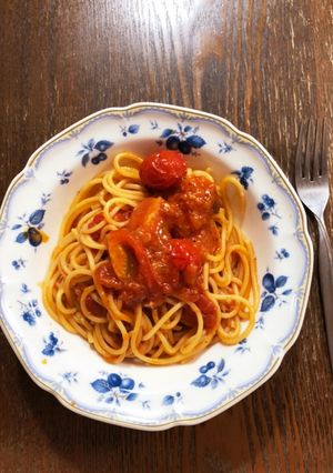 トマトパスタ-レシピのメイン写真