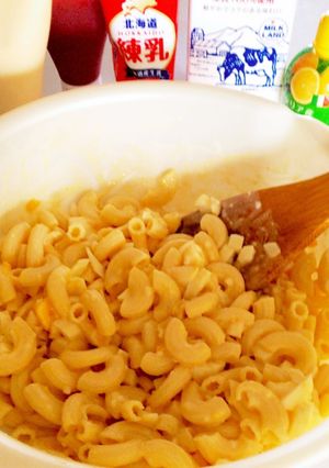 マカロニと卵だけのマカロニサラダコツあり-レシピのメイン写真