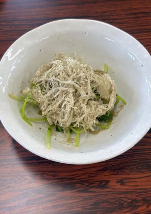 豆苗のとろろ昆布和え-レシピのメイン写真