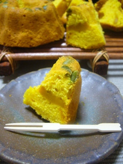 カボチャ入りの可愛いケーキ-レシピのメイン写真