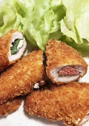 鶏ささ身のチーズ＆明太子フライ♬-レシピのメイン写真