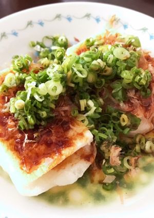 フライパンで揚げ物風〜おかかネギ醤油-レシピのメイン写真
