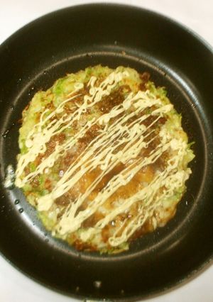 山芋お好み焼き♪簡単フライパン-レシピのメイン写真