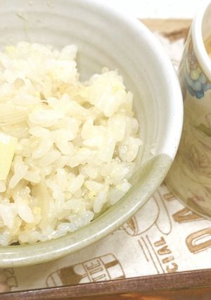免疫アップ♪炊飯器♪簡単☆ネギごはん-レシピのメイン写真
