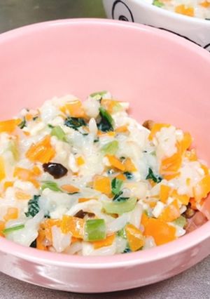 《犬用》ほうれん草の豆乳粥-レシピのメイン写真